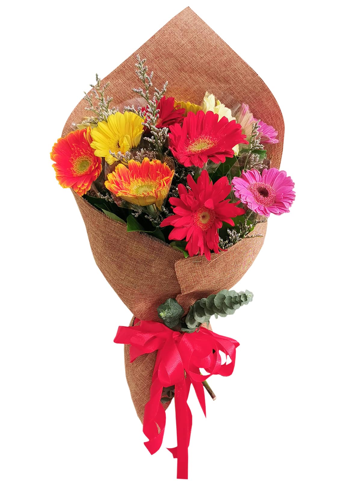 MIX Gerbera Burlap ch