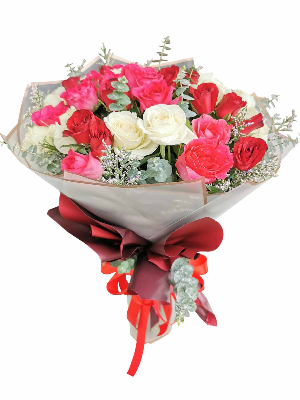 99 Pcs mixed roses