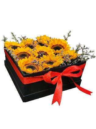 Sunflower Love Box 002