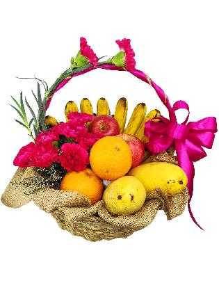 Fruit & Flower Basket