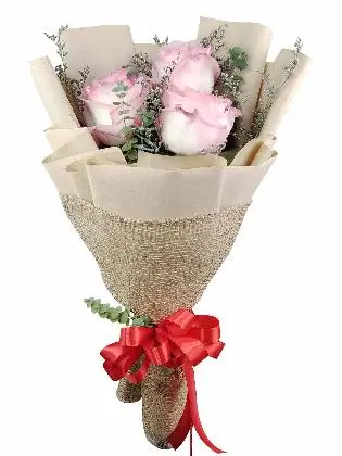 Pink Roses Bouquet