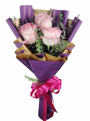 Pink Roses Bouquet