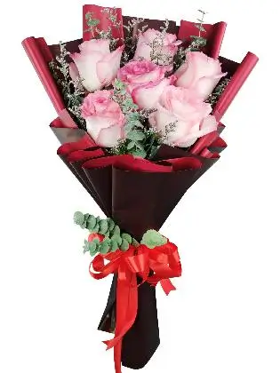 Pink Roses Bouquet