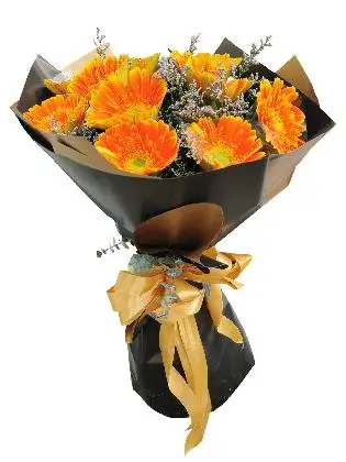 fashionable-gerbera-bouquet