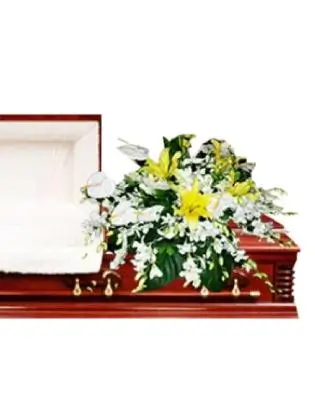 sympathy-with-caring-casket-arrangement